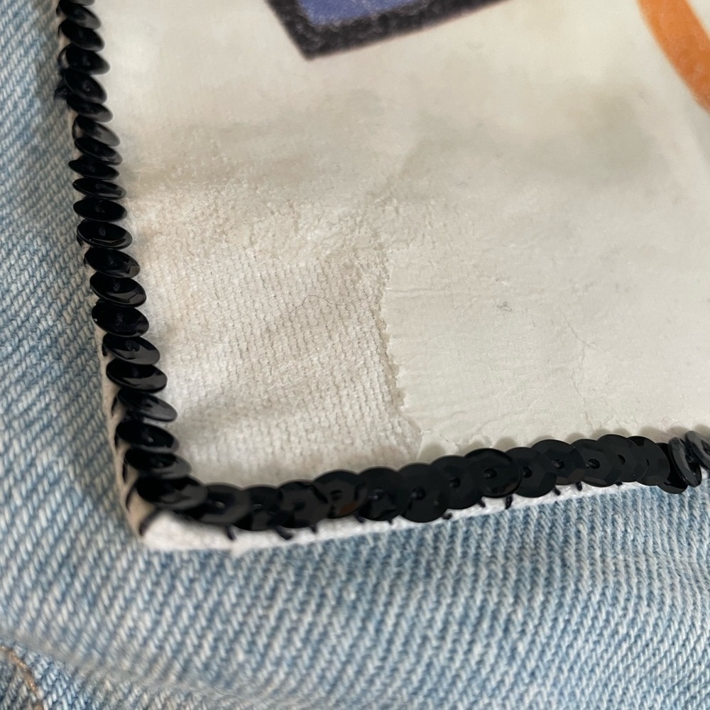 Vintage Guess Georges Marciano Jean Jacket Made In USA Trucker Denim 90's Medium - Picture 11 of 11